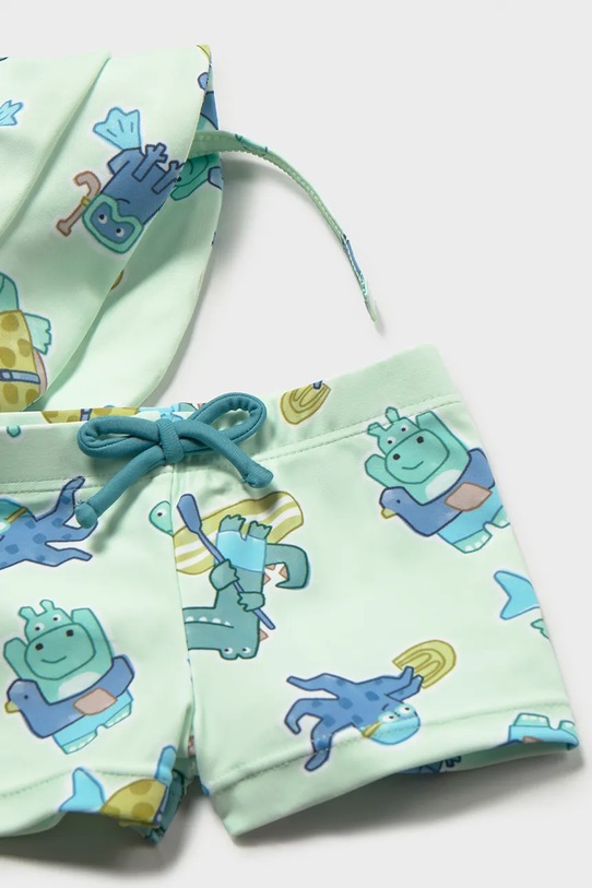 Mayoral Newborn komplet kąpielowy niemowlęcy zielony 1617.1M.Newborn.PPY2