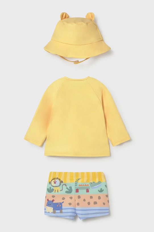 Mayoral Newborn komplet kąpielowy niemowlęcy 1619.1Q.Newborn.PPY2 żółty SS26