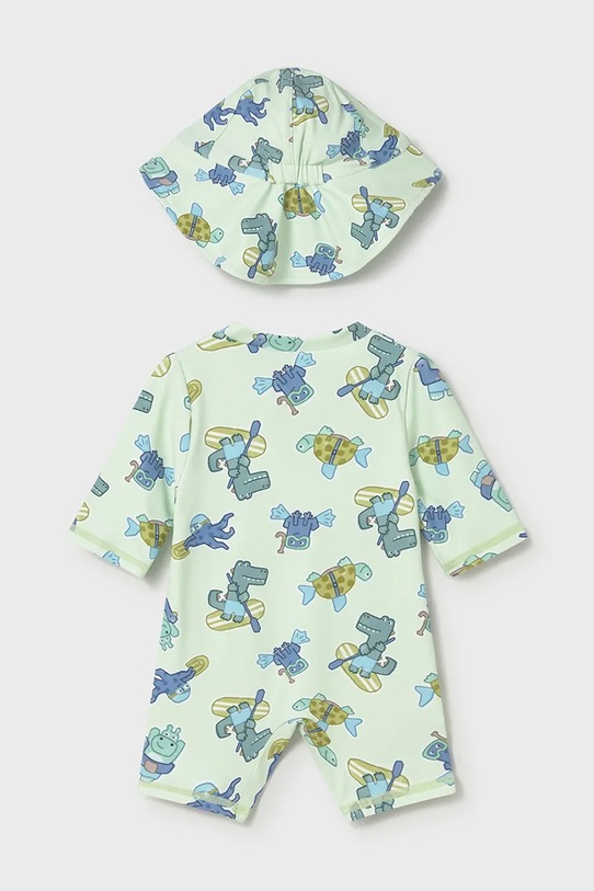 Παιδικό μαγιό Mayoral Newborn 1620.1Q.Newborn.PPY2 πράσινο SS26