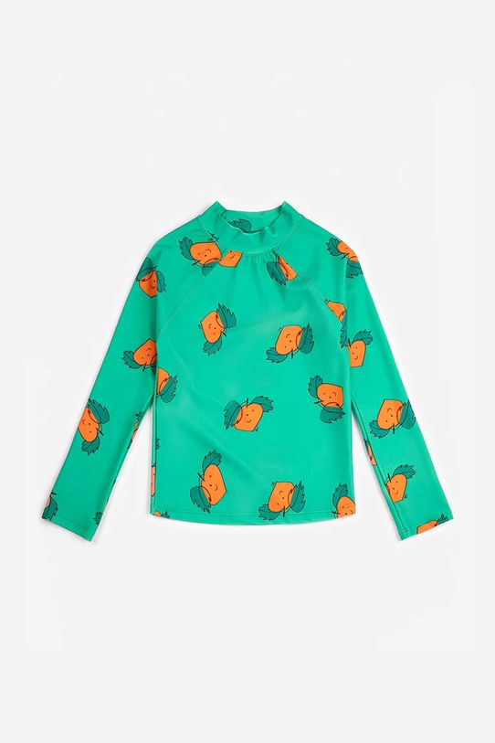 Bobo Choses longsleeve kąpielowy dziecięcy Curious Turnip 126AC130 turkusowy SS26