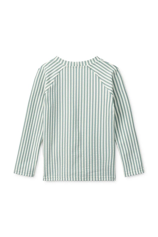 Liewood longsleeve kąpielowy dziecięcy Noah Seersucker Longsleeve Swim Tee LW19978.PPY2 zielony SS26