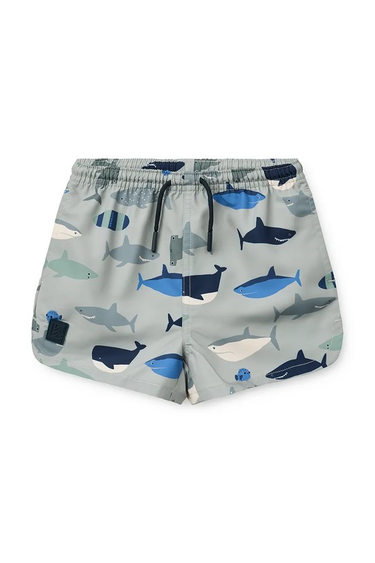 Liewood szorty kąpielowe dziecięce Aiden Printed Board Shorts niebieski LW20067.PPY2