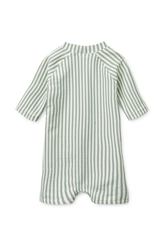 Liewood kombinezon plażowy dziecięcy Thor Seersucker Baby Swim Jumpsuit LW20438.PPY2 zielony SS26