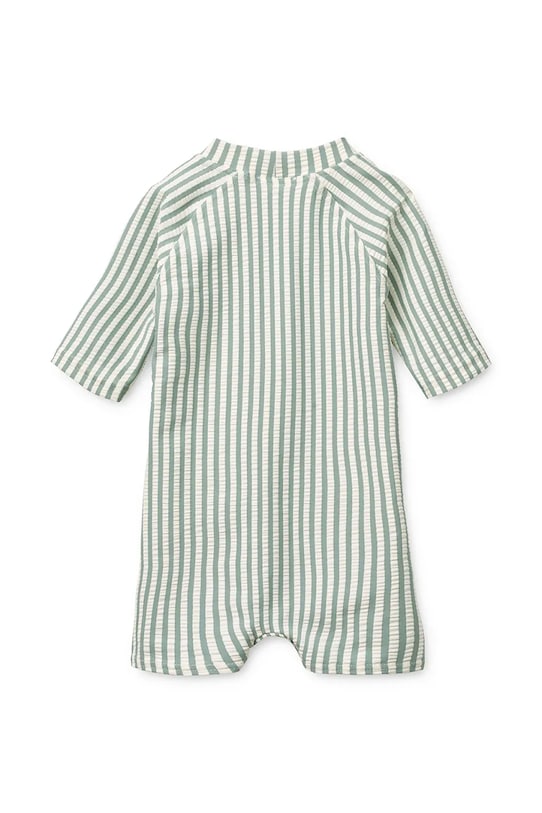Liewood kombinezon plażowy dziecięcy Thor Seersucker Baby Swim Jumpsuit LW20438.PPY2 zielony SS26