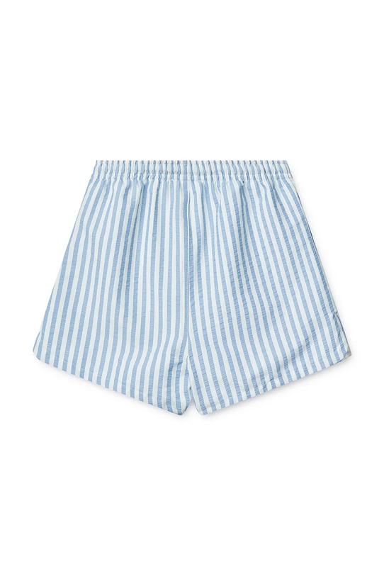 Liewood szorty kąpielowe dziecięce Aiden Seersucker Board Shorts LW21435.PPY2 niebieski SS26