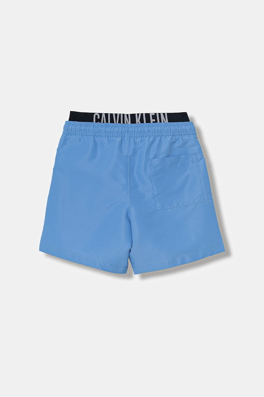 Calvin Klein Jeans szorty kąpielowe dziecięce KV0KV00054.PPY2 niebieski SS26