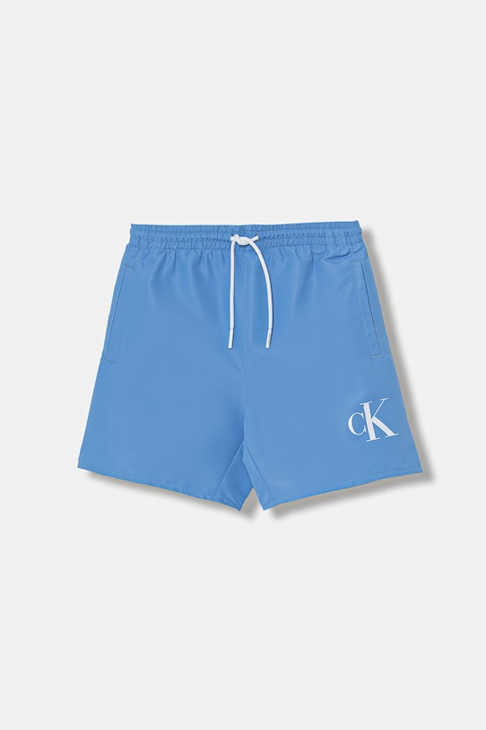 Calvin Klein Jeans szorty kąpielowe dziecięce niebieski KV0KV00056.PPY2