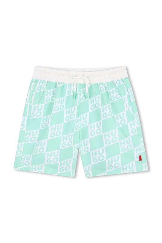 Παιδικό σορτς κολύμβησης HUGO G00979.114.150 τιρκουάζ SS26