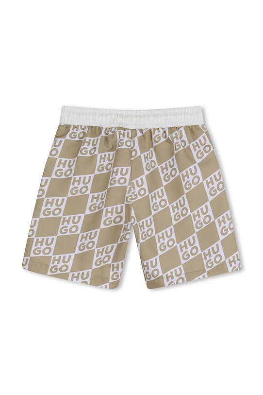 Παιδικό σορτς κολύμβησης HUGO G00979.102.108 μπεζ SS26