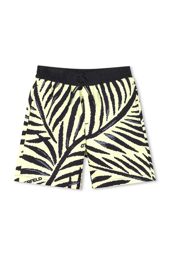 Detské plavkové šortky Karl Lagerfeld Z31078.86.108 žltá SS26