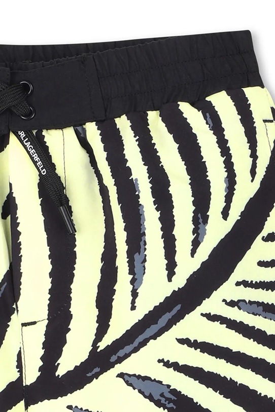 Detské plavkové šortky Karl Lagerfeld žltá Z31078.114.150