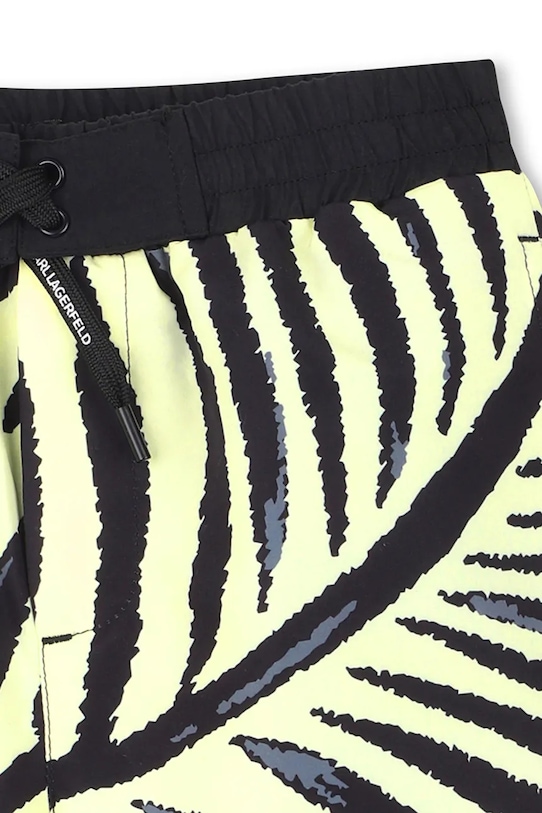 Detské plavkové šortky Karl Lagerfeld žltá Z31078.162.174