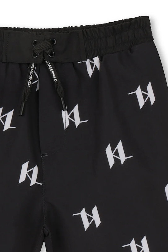 Detské plavkové šortky Karl Lagerfeld čierna Z31078.162.174