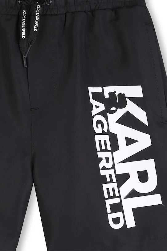 Dječaci Dječje kratke hlače za kupanje Karl Lagerfeld Z31079.162.174 crna