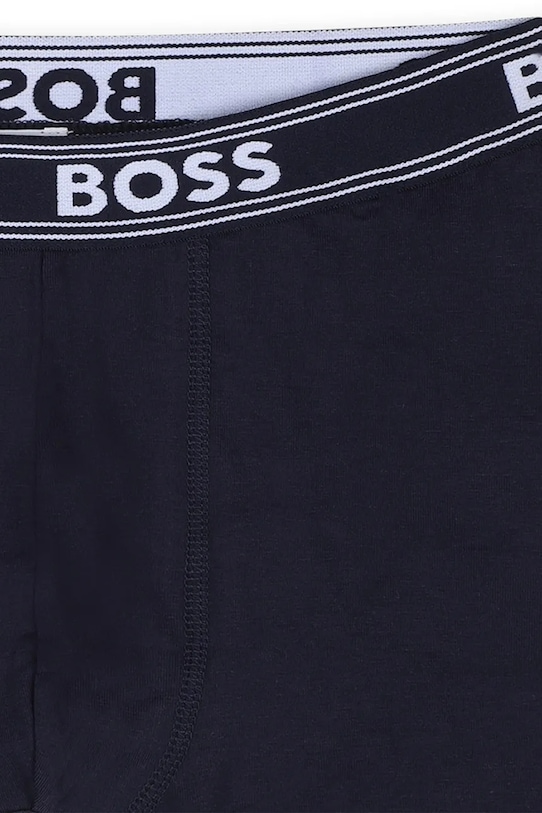 Otroške boksarice BOSS 5-pack mornarsko modra J52664.162.174