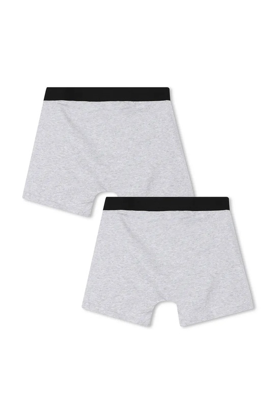 Otroške boksarice BOSS 2-pack J52665.102.150 siva SS26