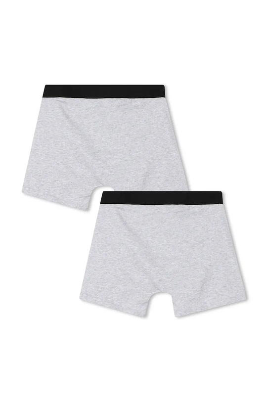 Otroške boksarice BOSS 2-pack J52665.102.150 siva SS26