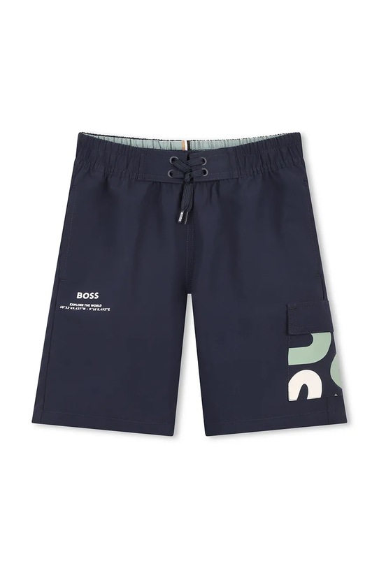 Dječje kratke hlače za kupanje BOSS mornarsko plava J52900.114.150