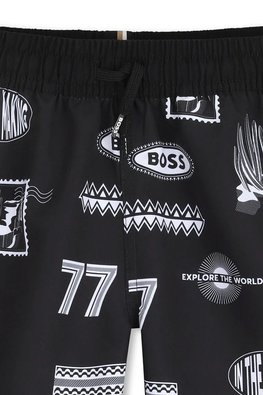 Dječje kratke hlače za kupanje BOSS crna J52905.114.150