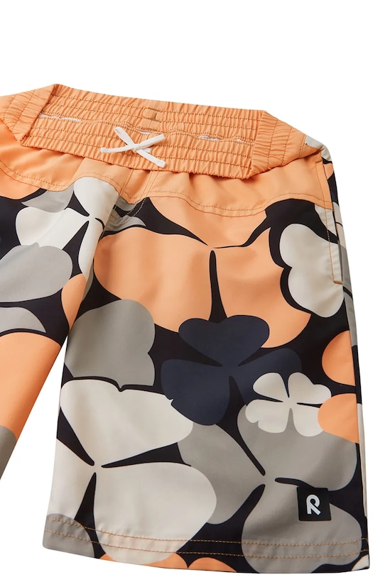 Chłopiec Reima szorty kąpielowe dziecięce Papaija 5200155C.PPY2 pomarańczowy