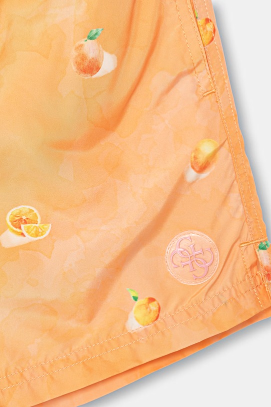 Chłopiec Guess szorty kąpielowe dziecięce L6GZ06.WN122.PPY2.M pomarańczowy