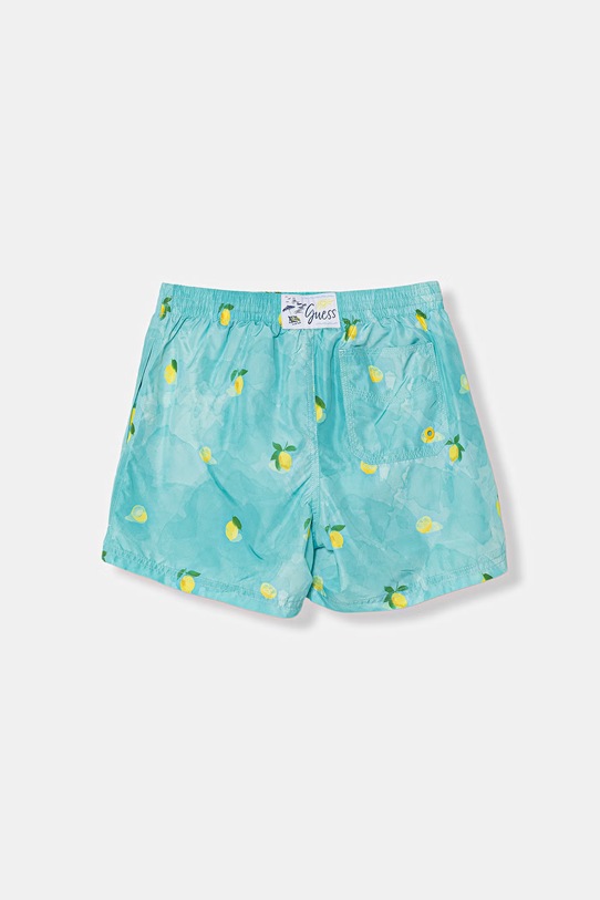 Guess szorty kąpielowe dziecięce L6GZ06.WN122.PPY2.M turkusowy SS26