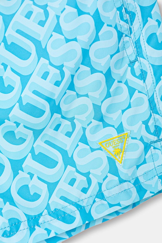 Chłopiec Guess szorty kąpielowe dziecięce L6GZ04.WG2A2.PPY2.M niebieski