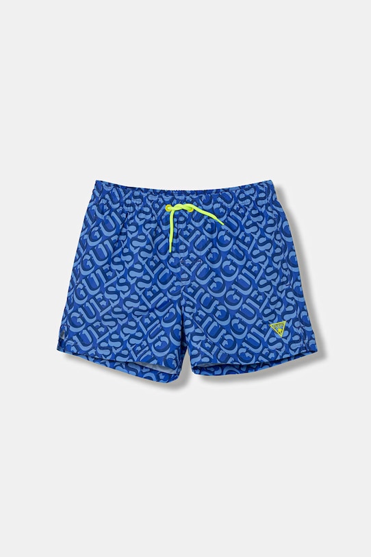 Guess szorty kąpielowe dziecięce niebieski L6GZ04.WG2A2.PPY2.M