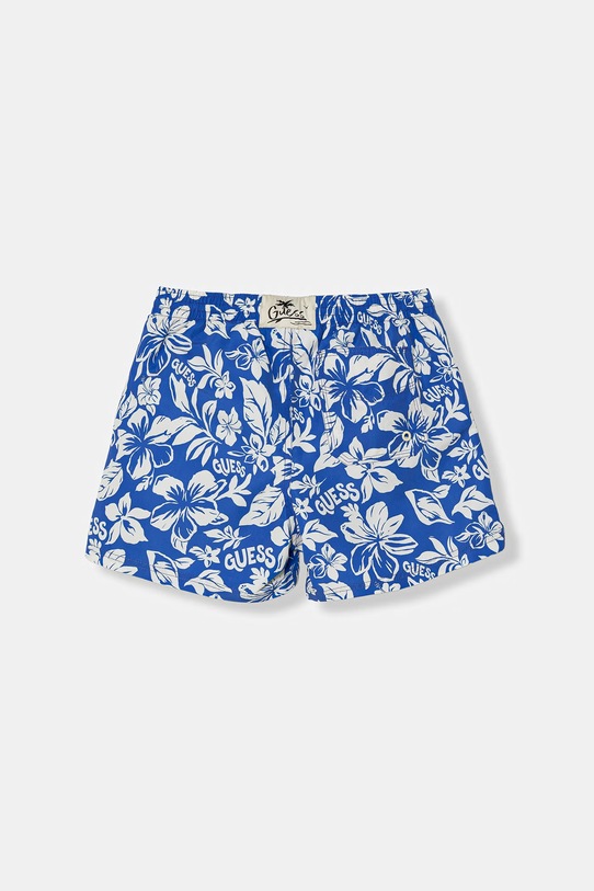 Guess szorty kąpielowe dziecięce L6GZ05.WG282.PPY2.M niebieski SS26