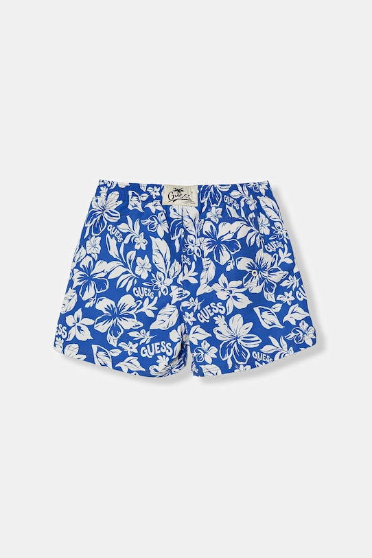 Guess szorty kąpielowe dziecięce L6GZ05.WG282.PPY2.M niebieski SS26