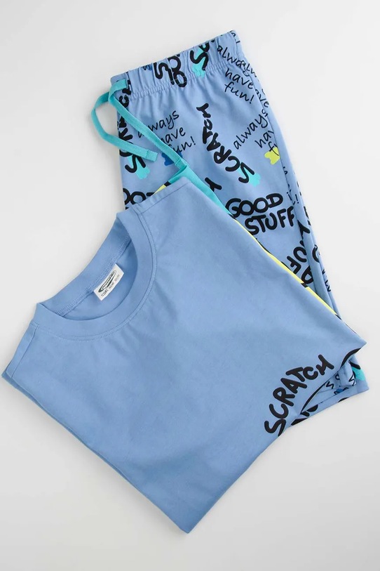 Детска пижама Coccodrillo WC6448213PJS син