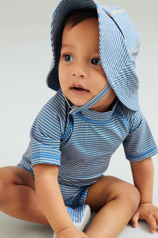 Wheat kombinezon kąpielowy niemowlęcy niebieski 5733.169R.GRS