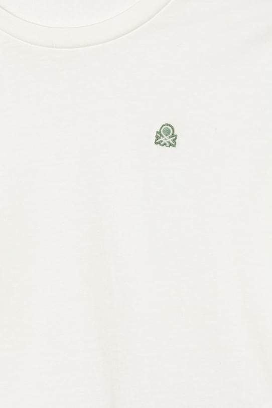 Chłopiec United Colors of Benetton piżama dwuczęściowa dziecięca bawełniana 30960P09Y.G.Stagionale biały