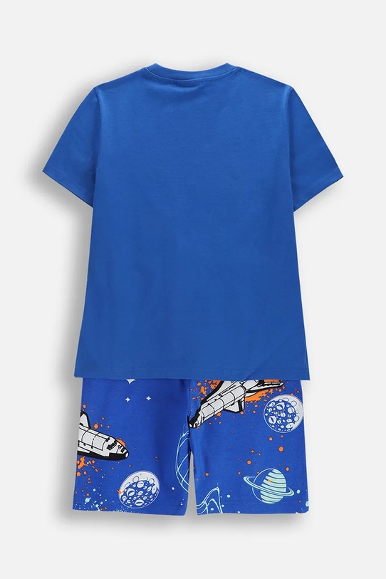 Coccodrillo pyžamo dětské bavlněné WC6448203LBD modrá SS26