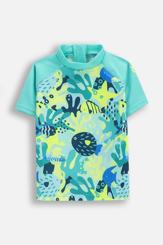 Chłopiec Lemon Explore strój kąpielowy trzyczęściowy dziecięcy WL6376801SWB turkusowy