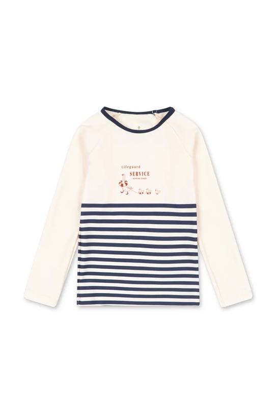 Konges Sløjd longsleeve kąpielowy dziecięcy ASTER SWIM BLOUSE GRS beżowy KS105266.PPY2