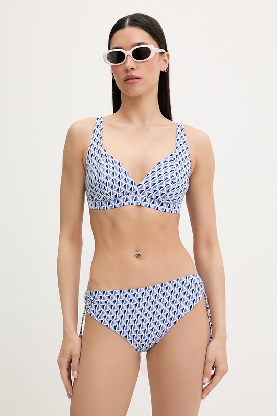 Max Mara Beachwear figi kąpielowe damskie SIBILLA 2616821269600 niebieski SS26