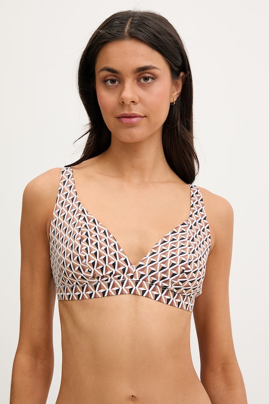 Max Mara Beachwear biustonosz kąpielowy damski ARENA brązowy 2616821279600