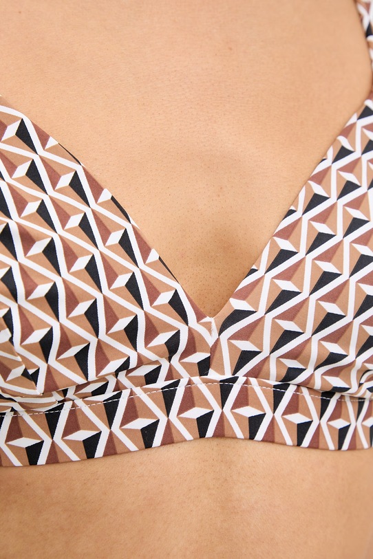 Max Mara Beachwear biustonosz kąpielowy damski ARENA brązowy 2616821279600