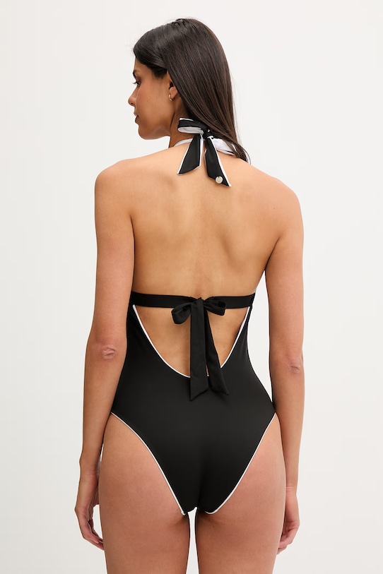 Îmbrăcăminte Max Mara Beachwear costum de baie reversibil pentru femei CHENZIA 2616831039600 negru