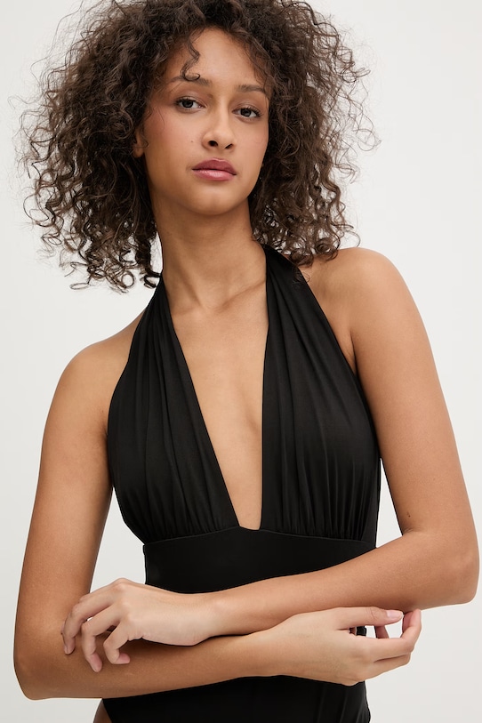 Odzież Max Mara Beachwear strój kąpielowy jednoczęściowy damski CALLE 2616831079600 czarny