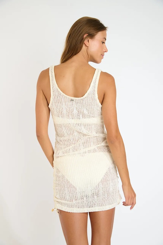 Banana Moon sukienka plażowa Beachsoul NALINA.BEACHSOU beżowy SS26