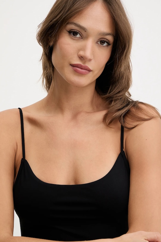 Odzież Banana Moon jednoczęściowy strój kąpielowy Black NESSY.BLACK czarny