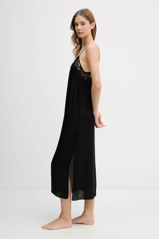 BOSS koszulka nocna Blossom Nightie 50557139 czarny SS26