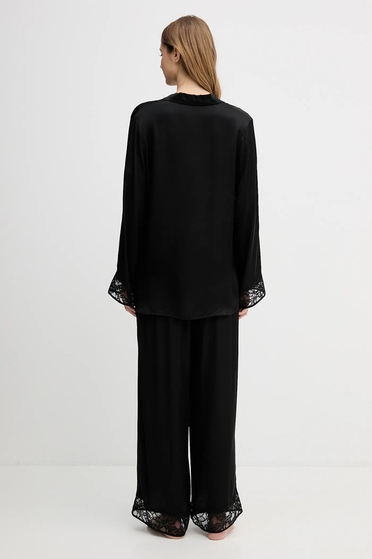 Odzież BOSS piżama Blossom Long Set 50557156 czarny
