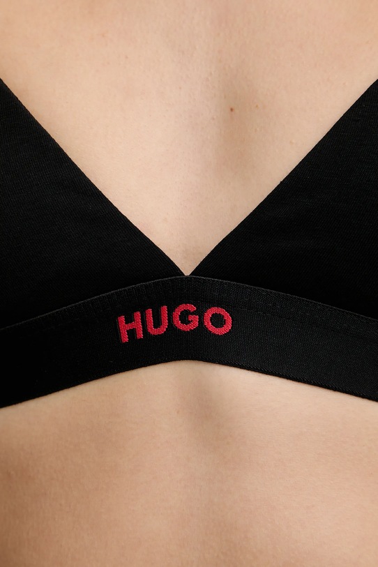 Odzież HUGO biustonosz HUGO ID TRIANGLE PAD 50557093 czarny