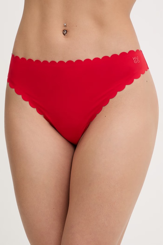 HUGO stringi ORIGINAL THONG dzianina czerwony 50557185