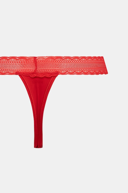 HUGO stringi FIVE LACE STRING 5-pack czerwony 50557204