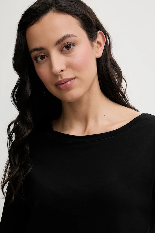 Odzież HUGO piżama MESH LOGO LONG SET 50556636 czarny