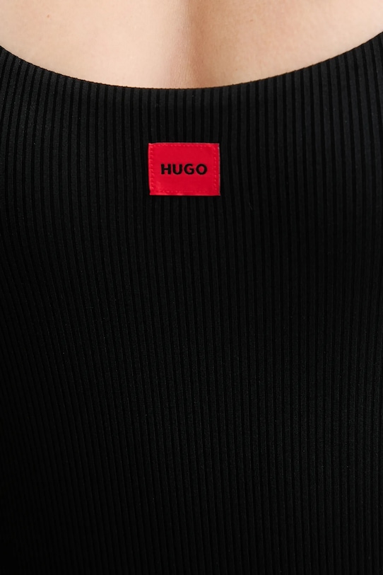 HUGO jednoczęściowy strój kąpielowy SIGNATURE SWIMSUIT czarny 50555697
